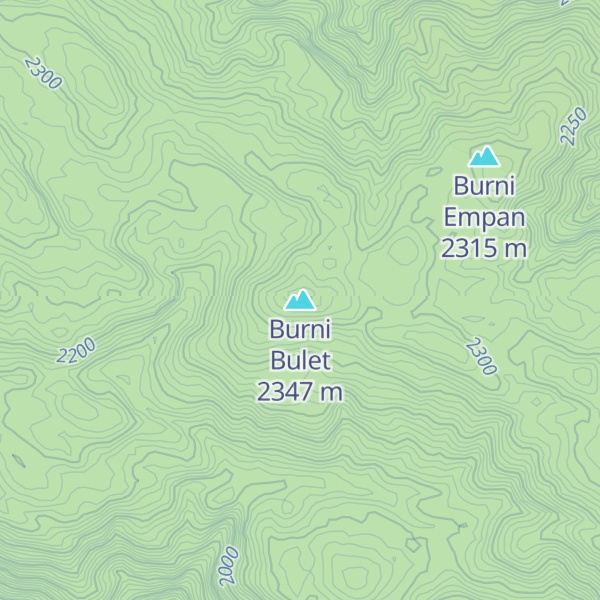 Map of Burni Bulet