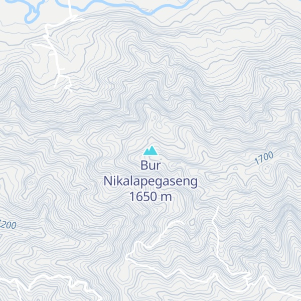 Map of Bur Nikalapegaseng