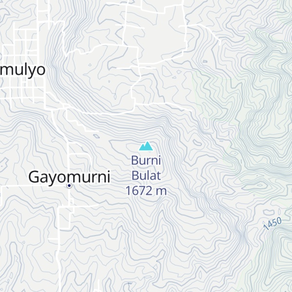 Map of Burni Bulat