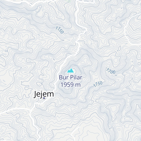Map of Bur Pilar