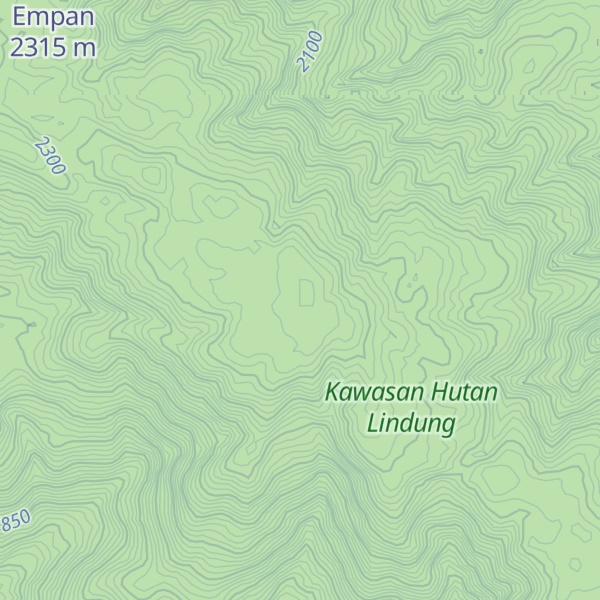 Map of Burni Pepanji