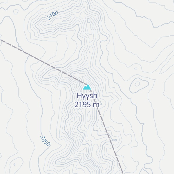 Map of Hүүsh