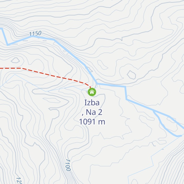 Map of Izba , Na 2