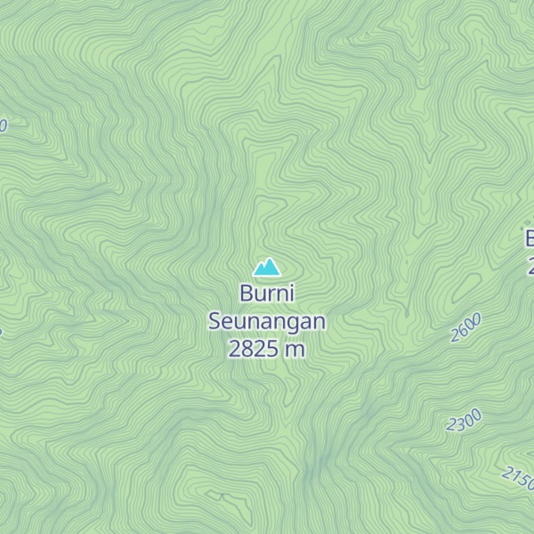 Map of Burni Seunangan
