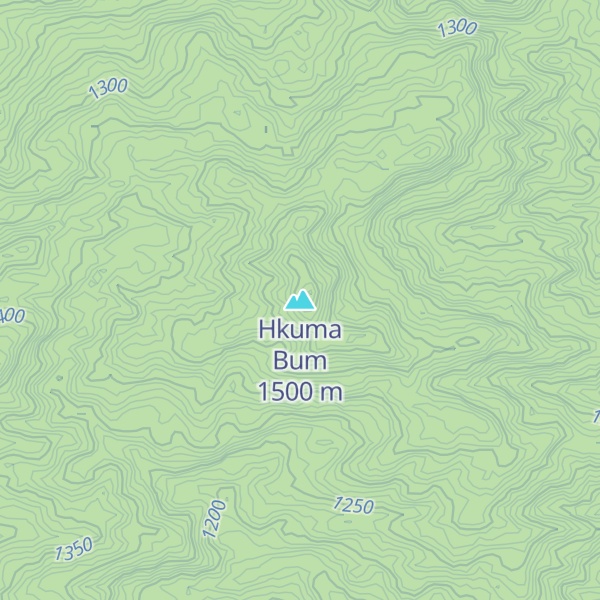 Map of Hkuma Bum
