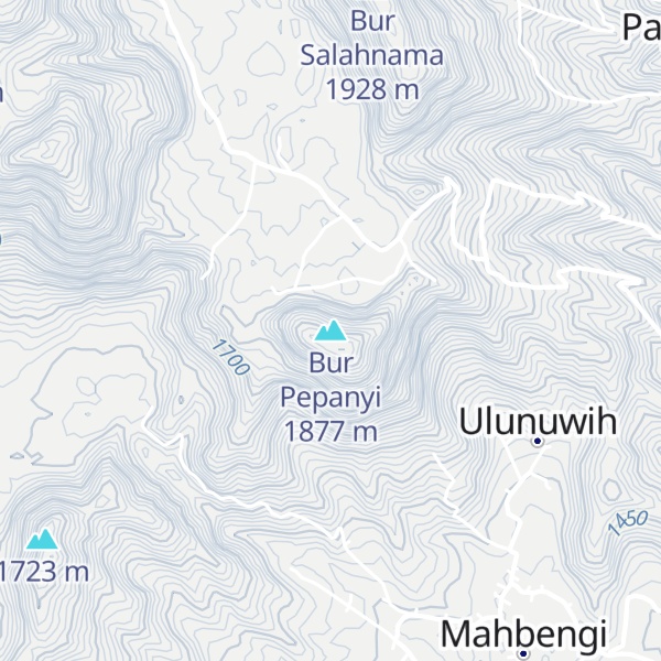 Map of Bur Pepanyi