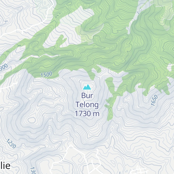 Map of Bur Telong