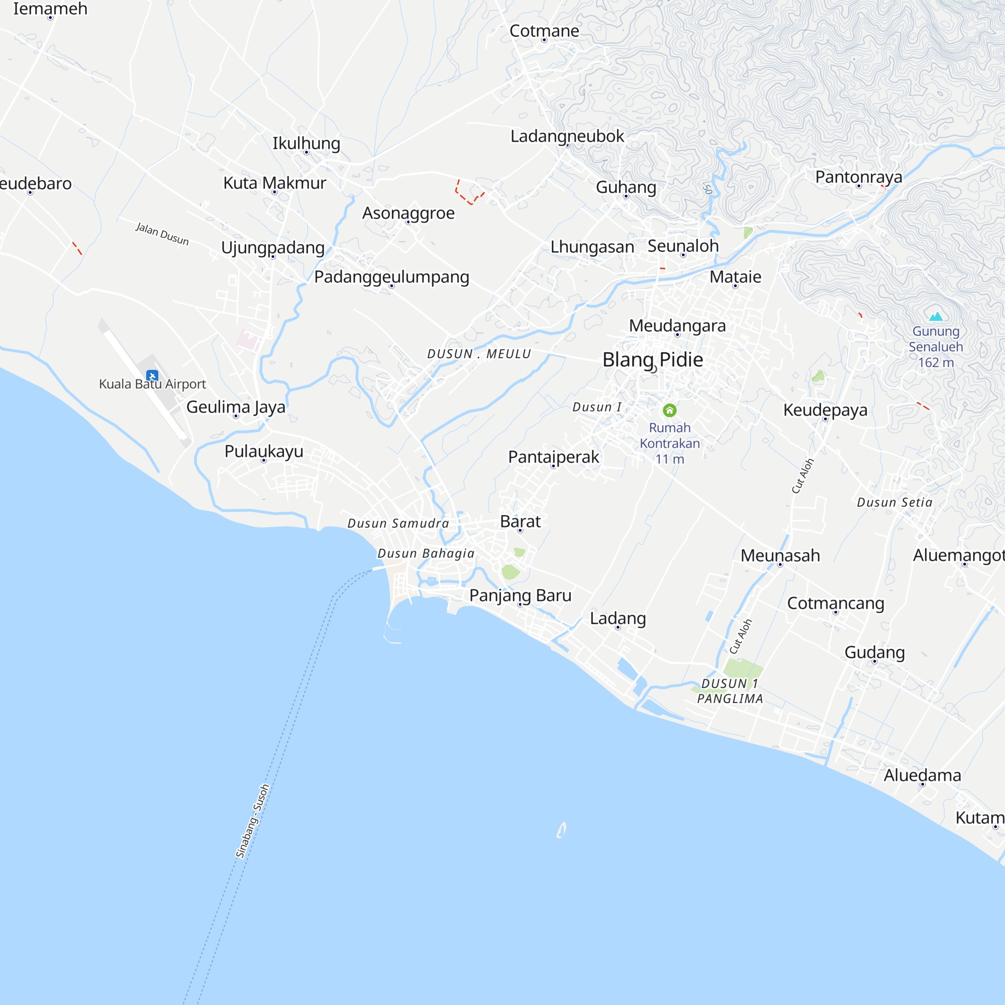 Rumah Kontrakan map