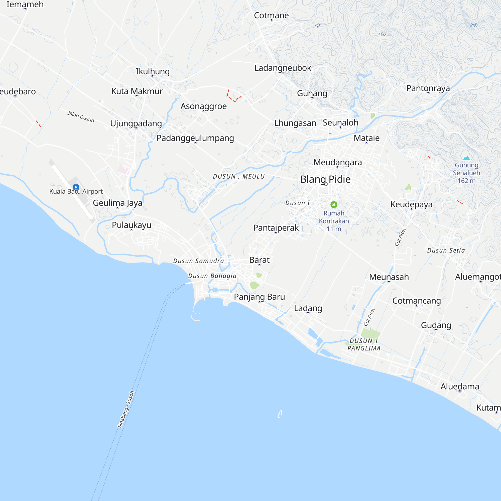 Rumah Kontrakan map