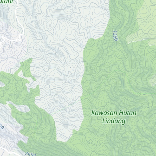 Map of Gunung Lee Uleer Hon