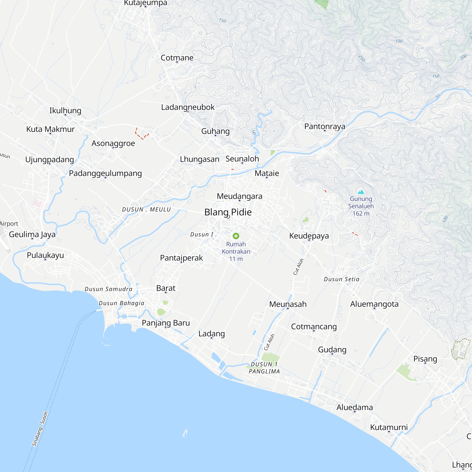 Rumah Kontrakan map
