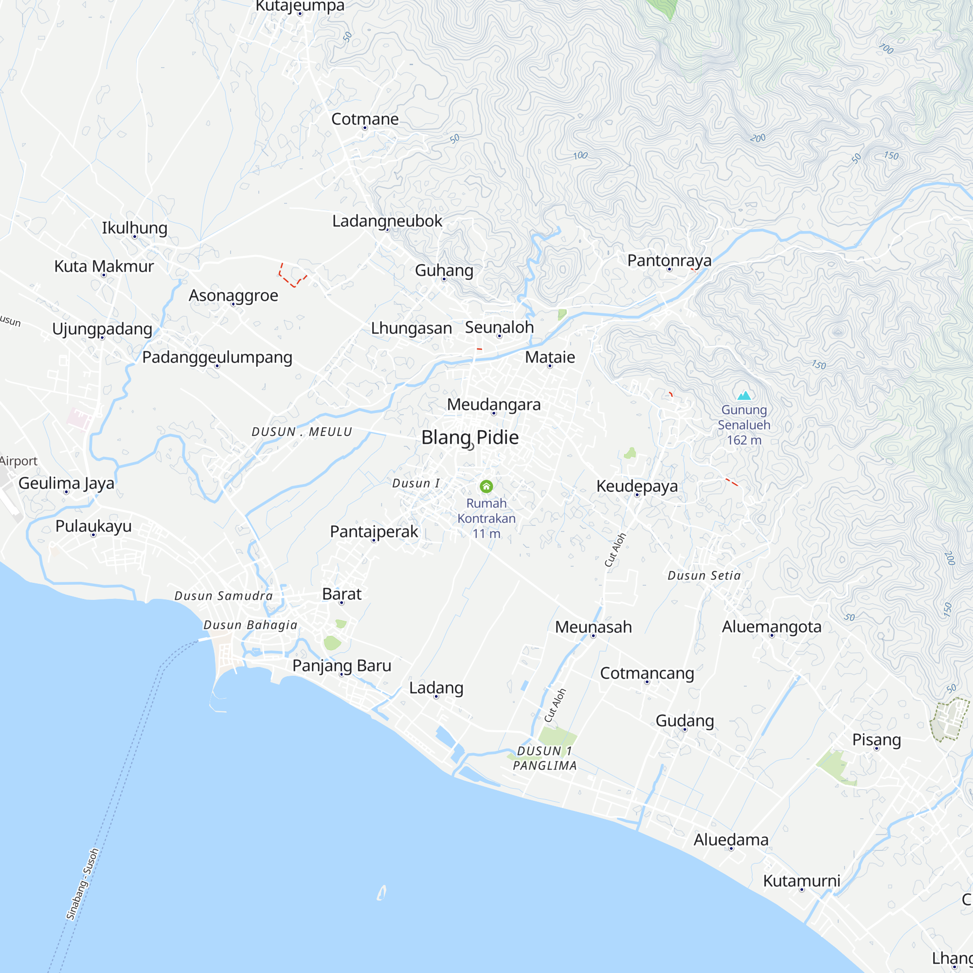 Rumah Kontrakan map