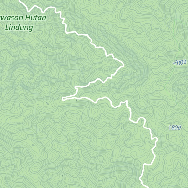 Map of Bur Lintang