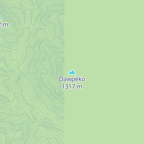 Map of Dawpèko