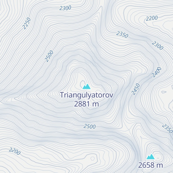 Map of Triangulyatorov