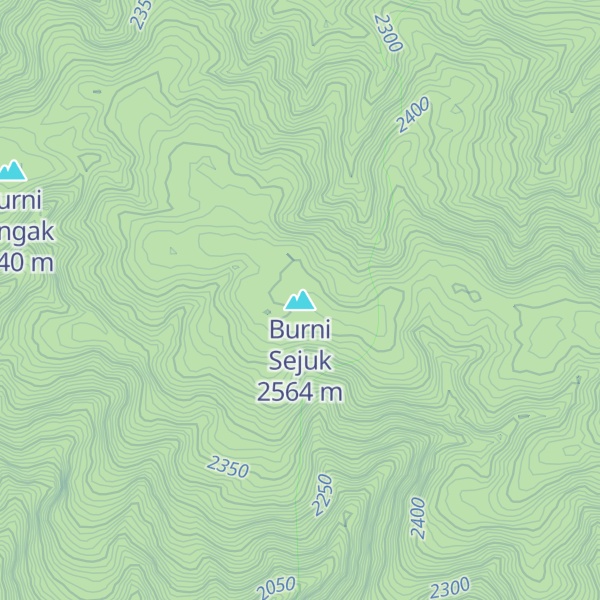Map of Burni Sejuk