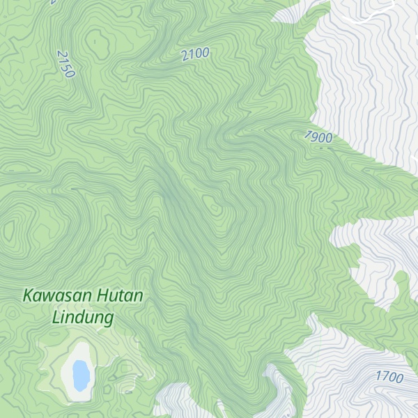Map of Gunung Pepanji