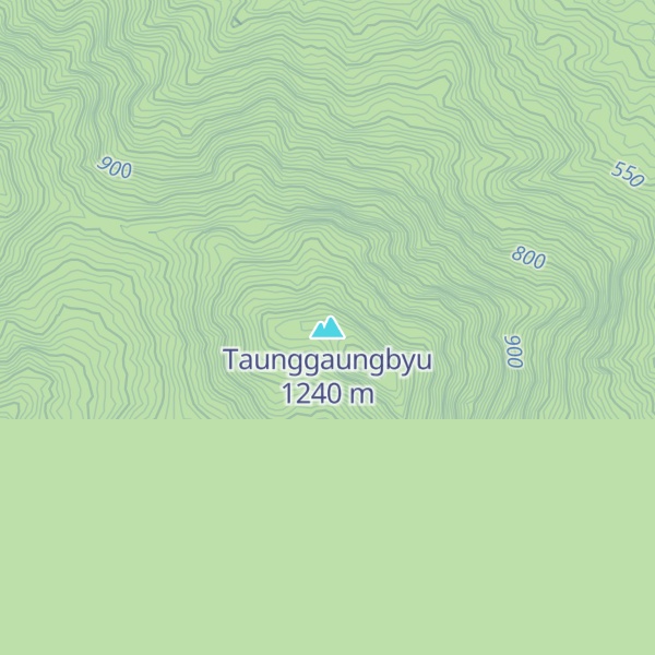 Map of Taunggaungbyu