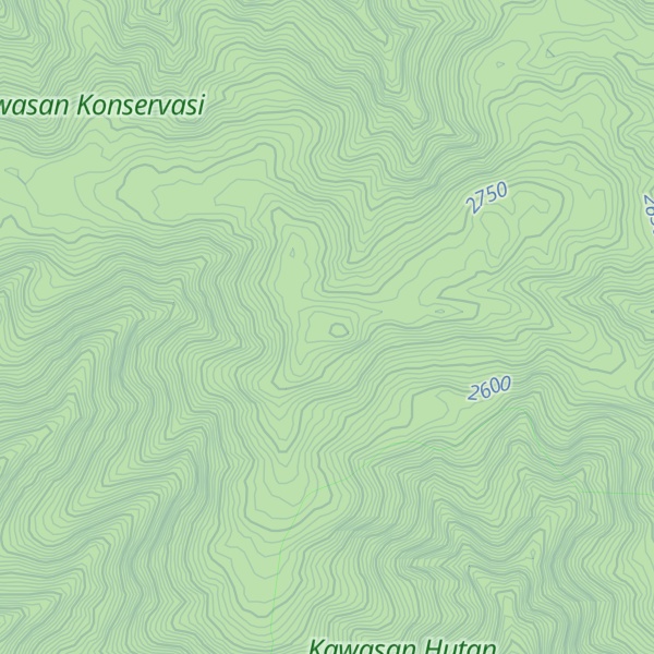 Map of Burni Pucuk Jagong