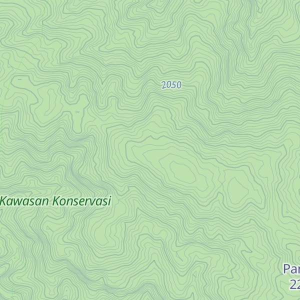 Map of Gunung Paya Tungkelen
