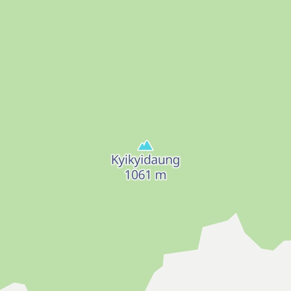 Map of Kyikyidaung