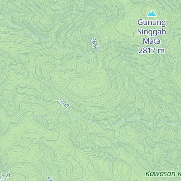 Map of Burni Pucuk Lumut