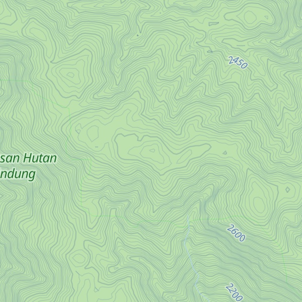 Map of Burni Jamur Simpang Dua