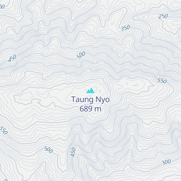 Map of Taung Nyo
