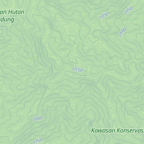 Map of Bur Telegetujuh