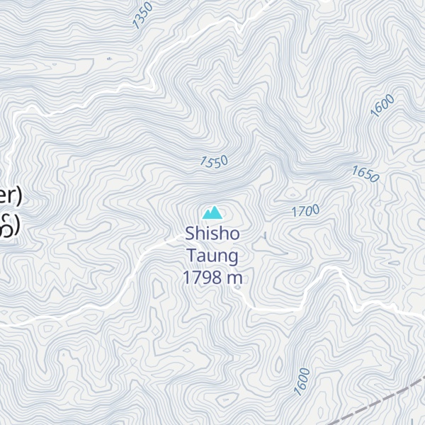 Map of Shisho Taung