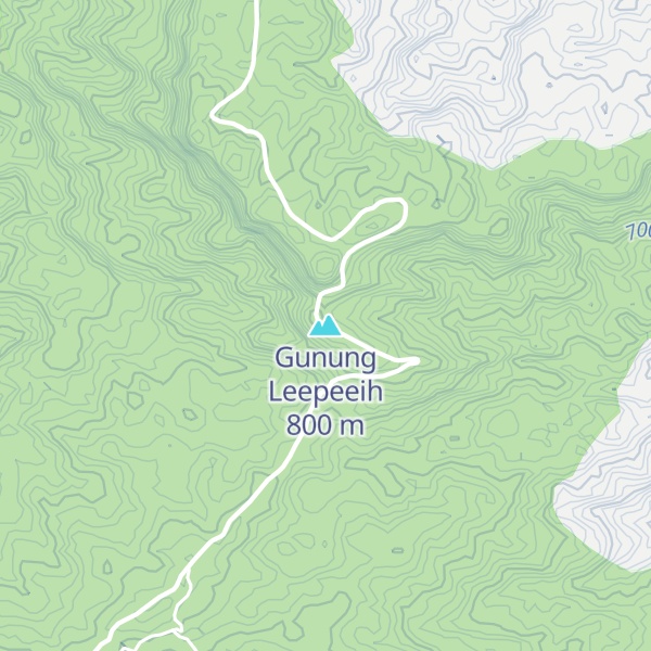 Map of Gunung Leepeeih
