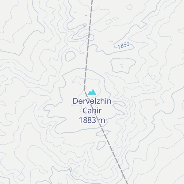 Map of Dөrvөlzhin Cahir