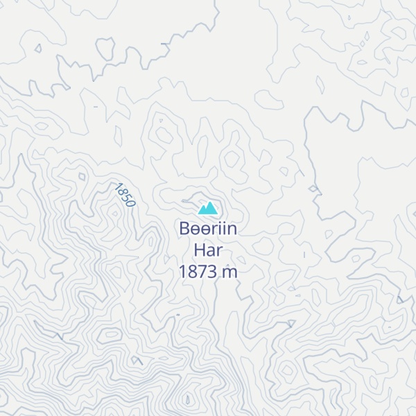 Map of Bөөriin Har