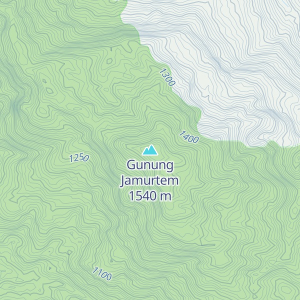 Map of Gunung Jamurtem
