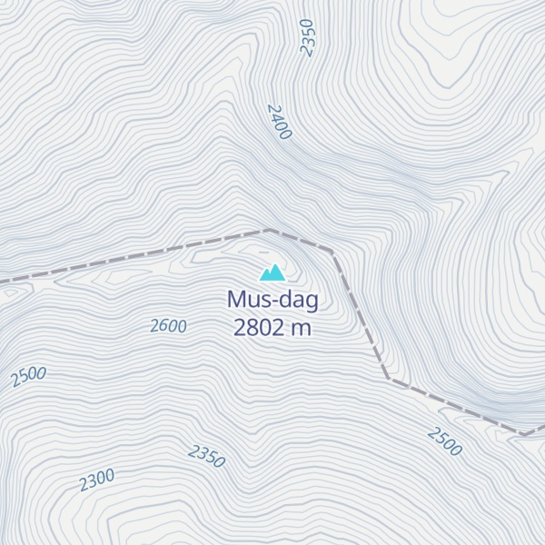 Map of Mus-dag