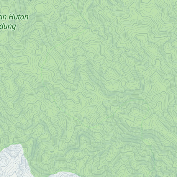 Map of Gunung Pangge