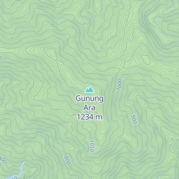 Map of Gunung Ara