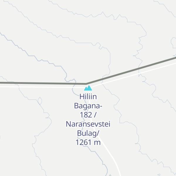 Map of Hiliin Bagana-182 /Naransevstei Bulag/