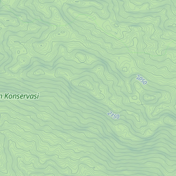 Map of Burni Jerang Belanga