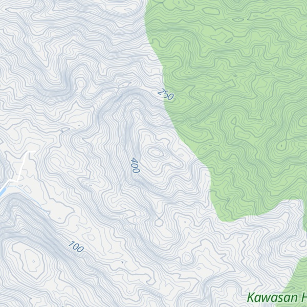 Map of Gunung Tinggi