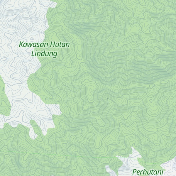 Map of Gunung Tungkuh Tige