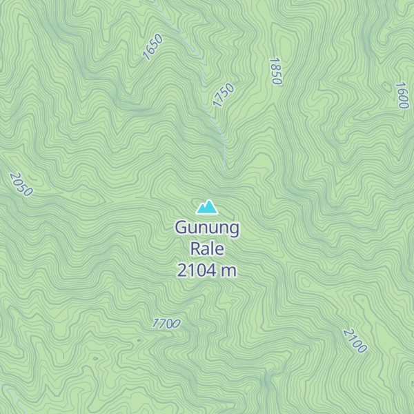 Map of Gunung Rale
