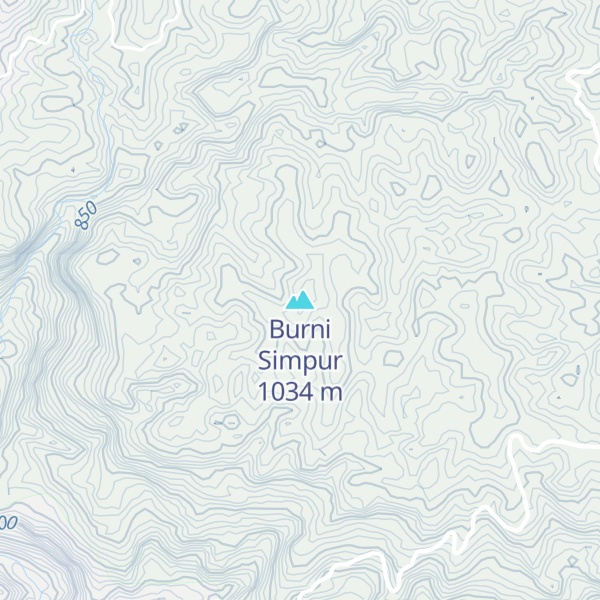 Map of Burni Simpur