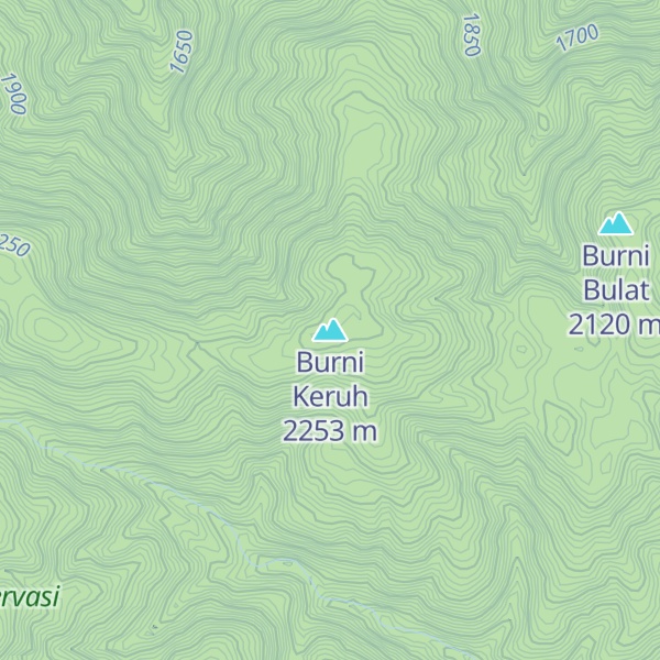 Map of Burni Keruh