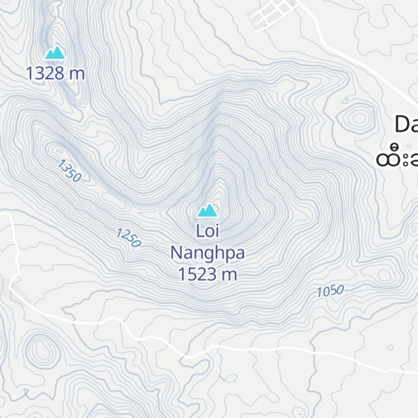 Map of Mt. Loinanpha