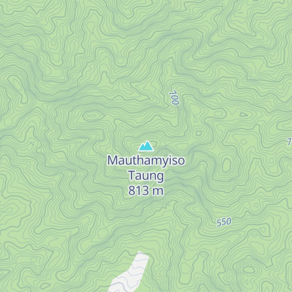 Map of Mauthamyiso Taung