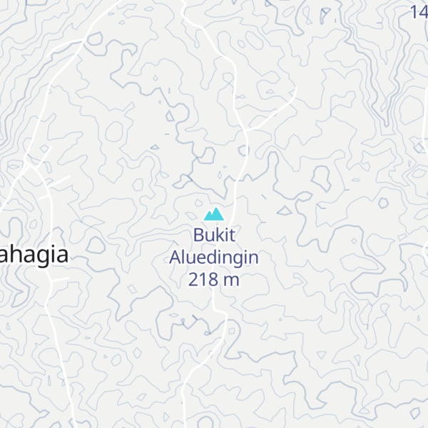 Map of Bukit Aluedingin