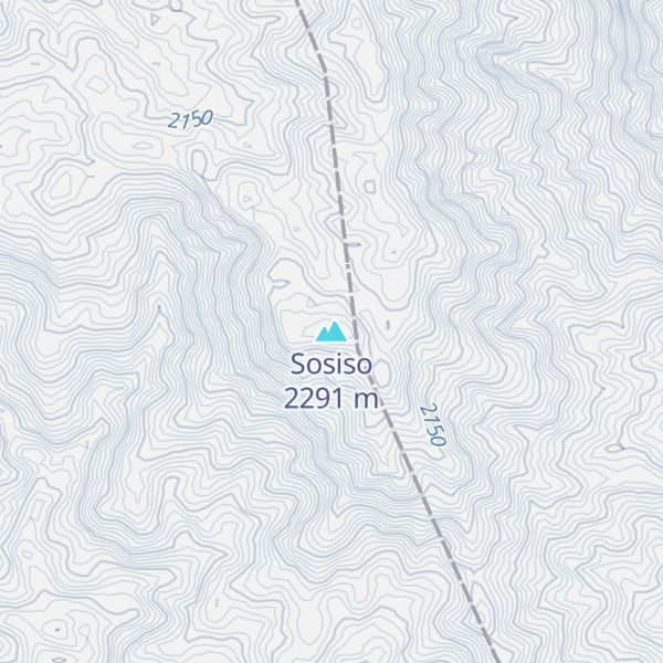 Map of Sosiso