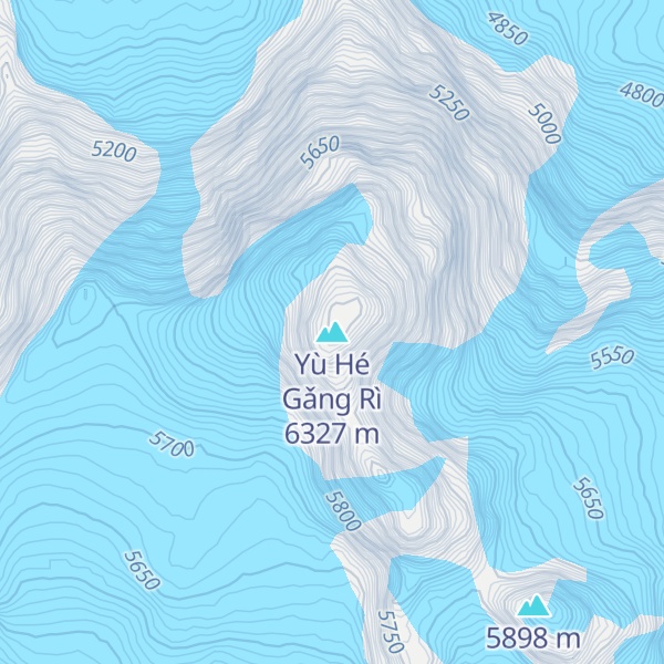Map of Yù Hé Gǎng Rì