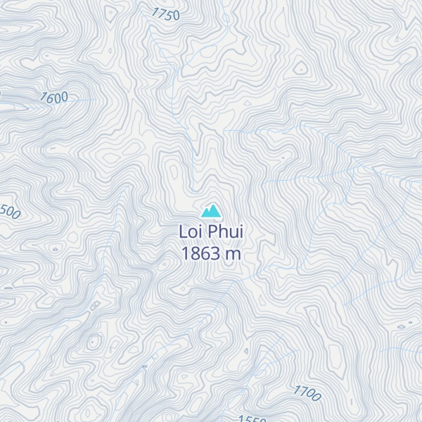 Map of Loi Phui